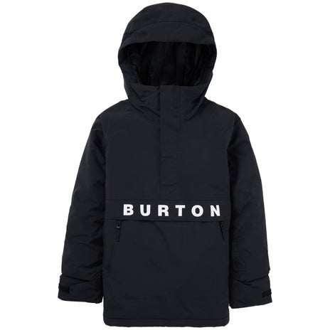 Burton Kids' Frostner 2L Anorak Jacket in True Black