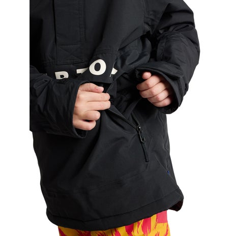 Burton Kids' Frostner 2L Anorak Jacket in True Black