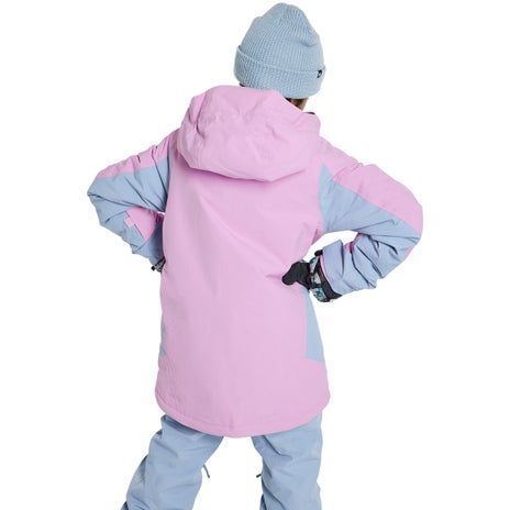 Burton Kids' Skimmer 2L Jacket in Orchid Purple/Dusty Blue