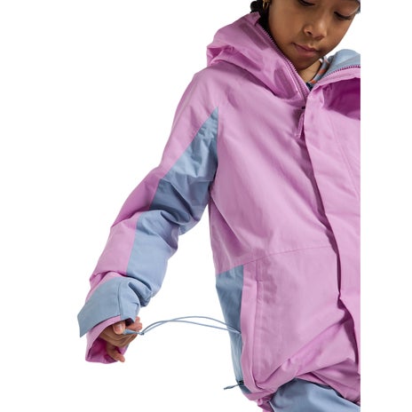 Burton Kids' Skimmer 2L Jacket in Orchid Purple/Dusty Blue