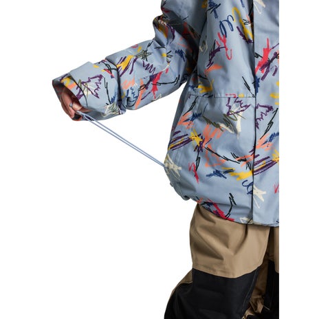 Burton Kids' Skimmer 2L Jacket in Scribble