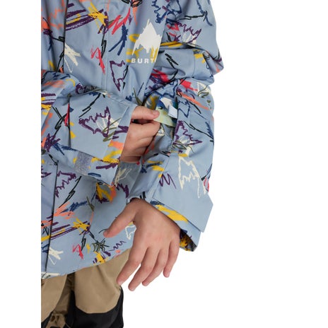 Burton Kids' Skimmer 2L Jacket in Scribble