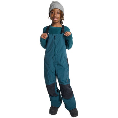 Burton Kids' Skylar 2L Bib Pants in Deep Emerald