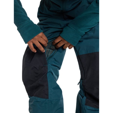 Burton Kids' Skylar 2L Bib Pants in Deep Emerald