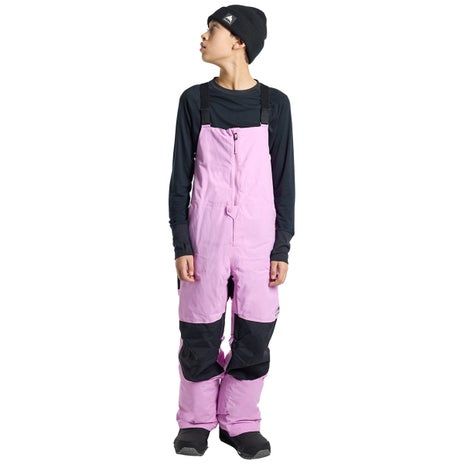 Burton Kids' Skylar 2L Bib Pants in Orchid Purple