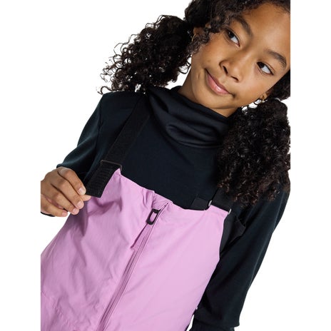Burton Kids' Skylar 2L Bib Pants in Orchid Purple