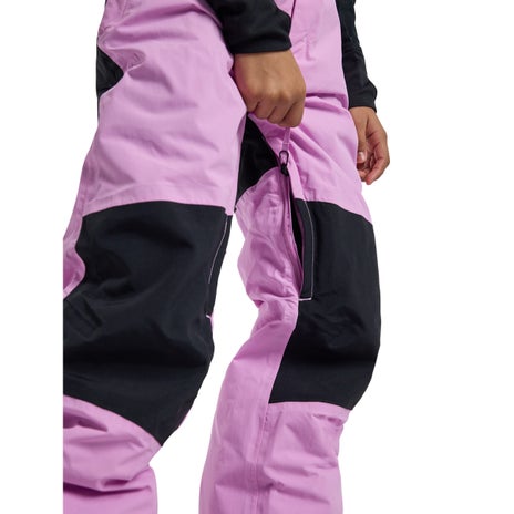 Burton Kids' Skylar 2L Bib Pants in Orchid Purple