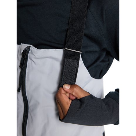 Burton Kids' Skylar 2L Bib Pants in Silver Sconce