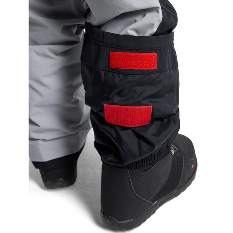 Burton Kids' Skylar 2L Bib Pants in Silver Sconce