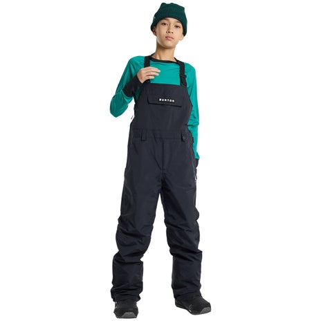 Burton Kids' Skylar 2L Bib Pants in True Black