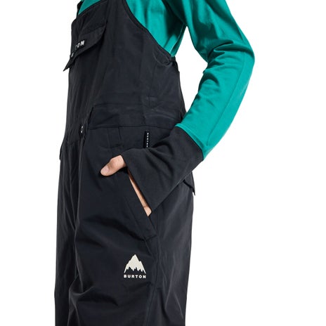 Burton Kids' Skylar 2L Bib Pants in True Black