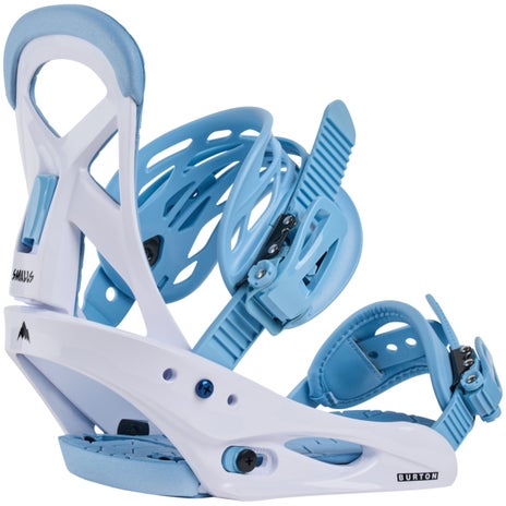 Burton Kids Smalls Re:Flex Snowboard Bindings in Dusty Blue