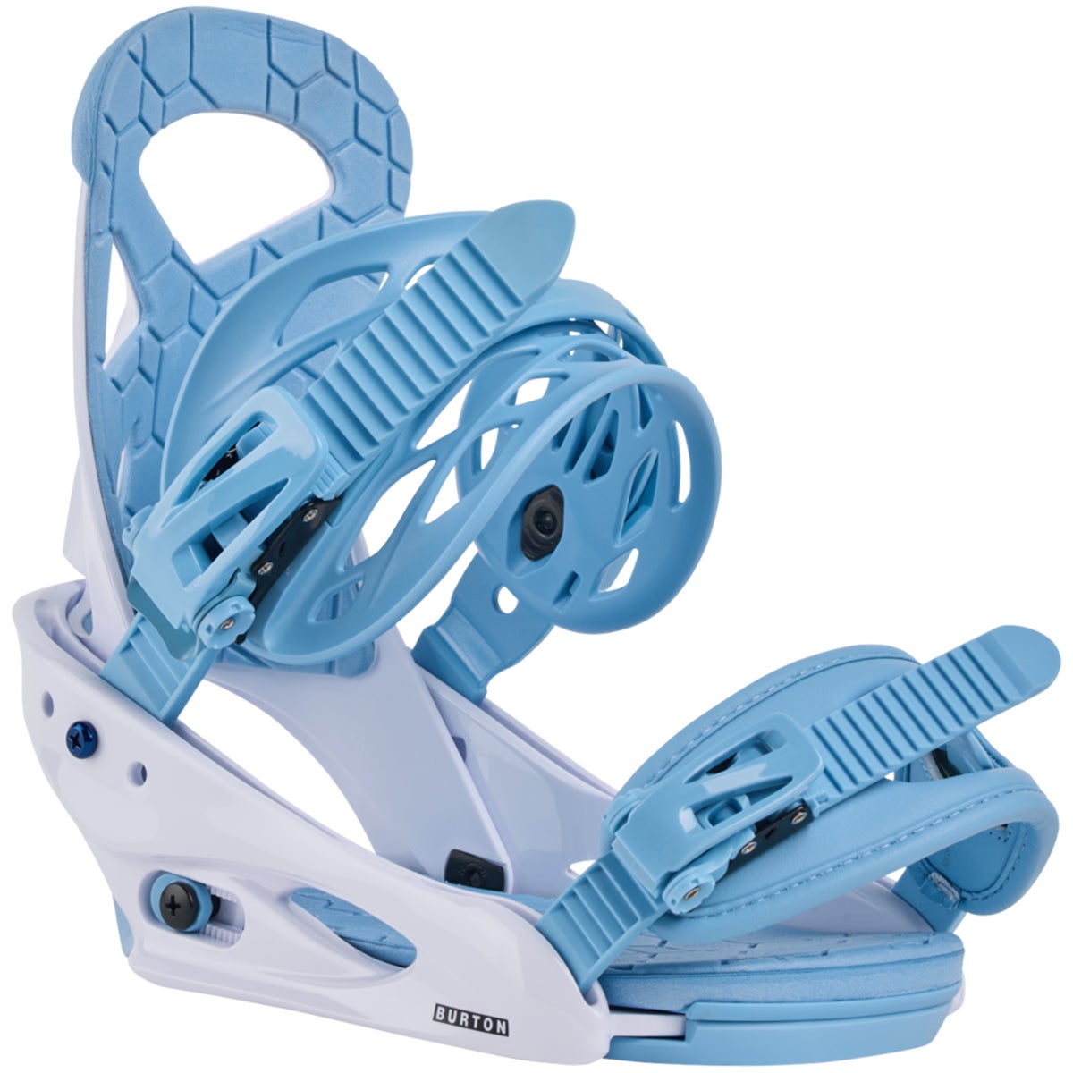 Burton Kids Smalls Re:Flex Snowboard Bindings in Dusty Blue
