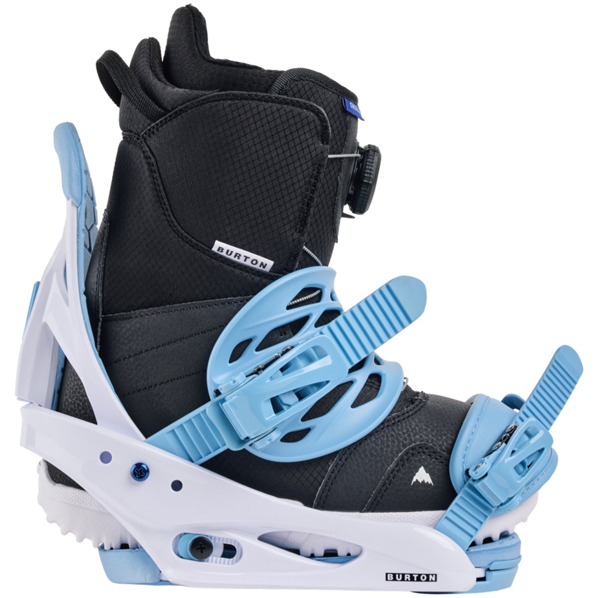 Burton Kids Smalls Re:Flex Snowboard Bindings in Dusty Blue