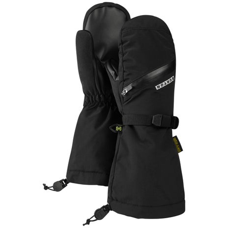 Burton Kids' Vent Mittens in True Black