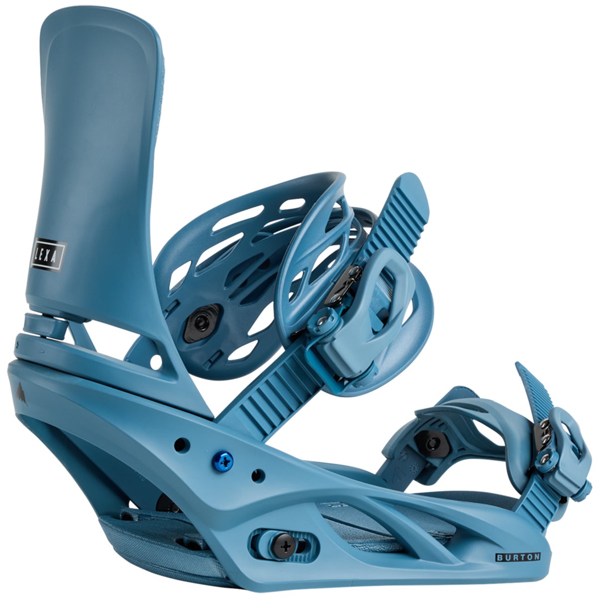 BURTON LEXA × JOYRIDE CAMBER 140 Burton Lexa Re:Flex Women's Snowboard Bindings in Bluestone