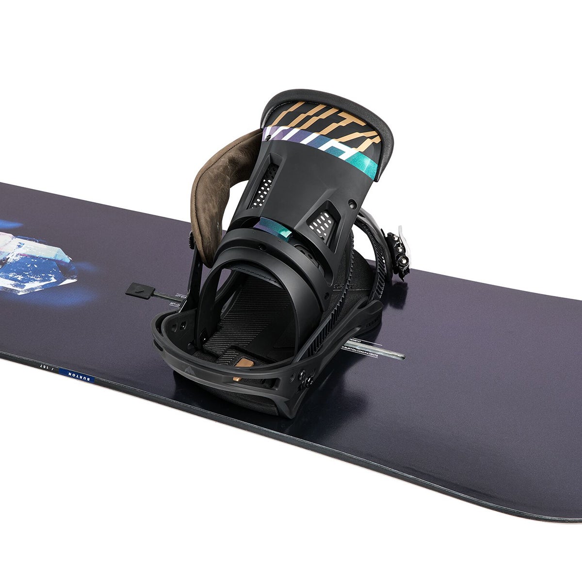 Burton Malavita Ltd Re:Flex Snowboard Bindings in Black | Boardertown