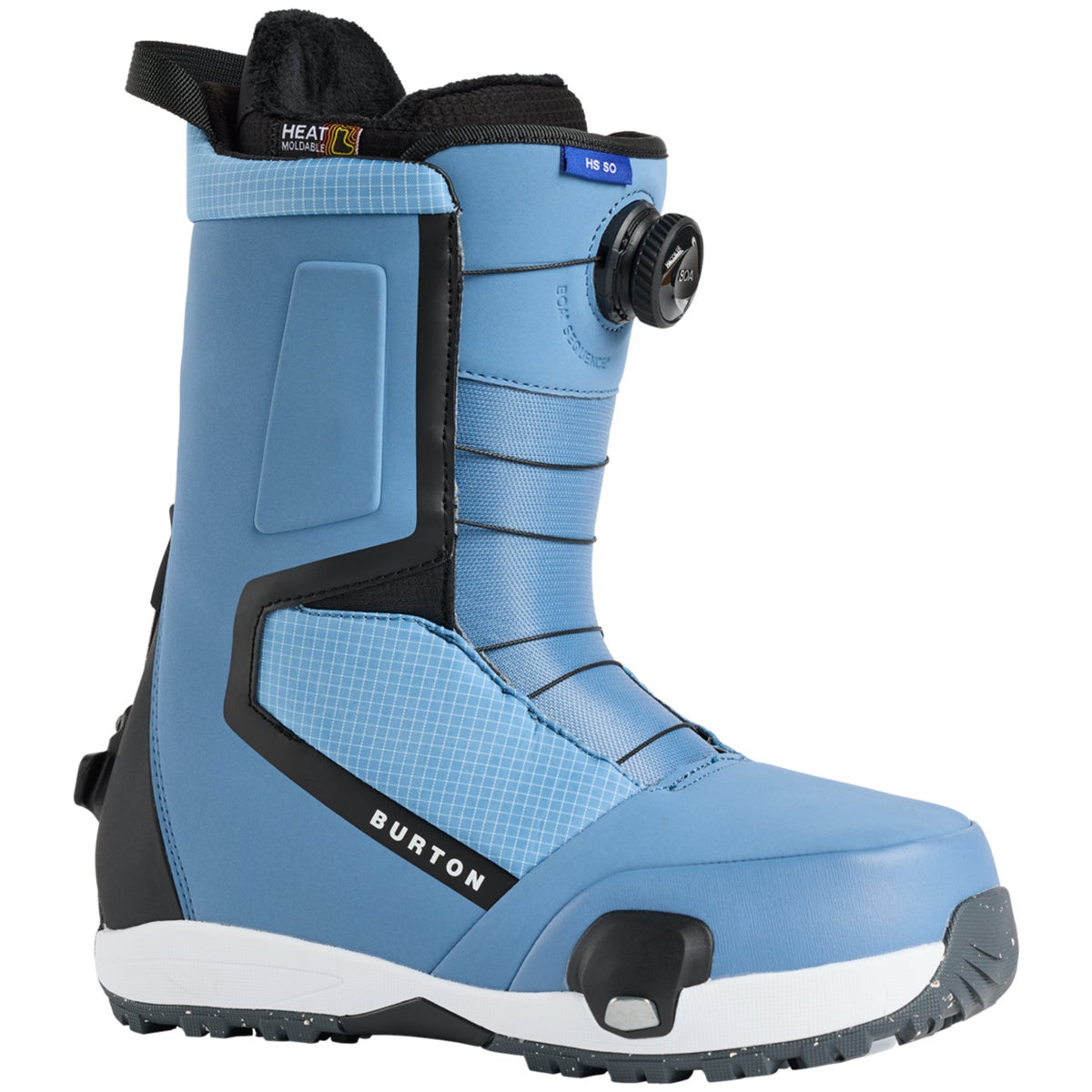 Burton Snowboard Heat Moulding Snowboard Boots Burton Men's Highshot Step  On Snowboard Boots In Bluestone