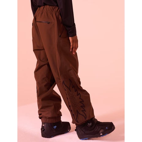 Burton Mine77 3L Gore-Tex Pants in Burnt Eggplant