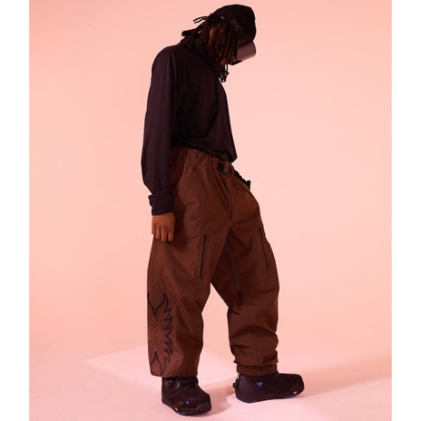 Burton Mine77 3L Gore-Tex Pants in Burnt Eggplant
