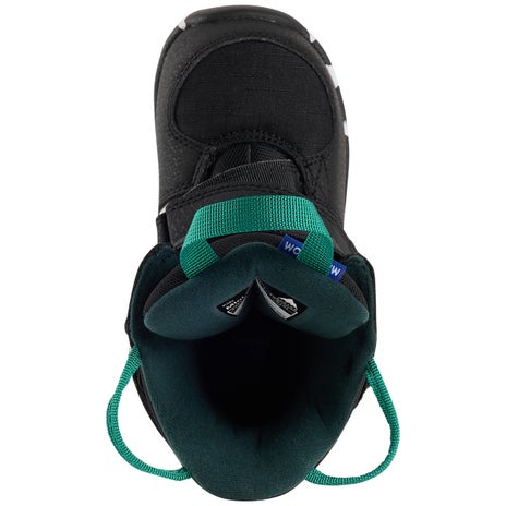 Burton Mini Grom Kids Snowboards Boots in Black