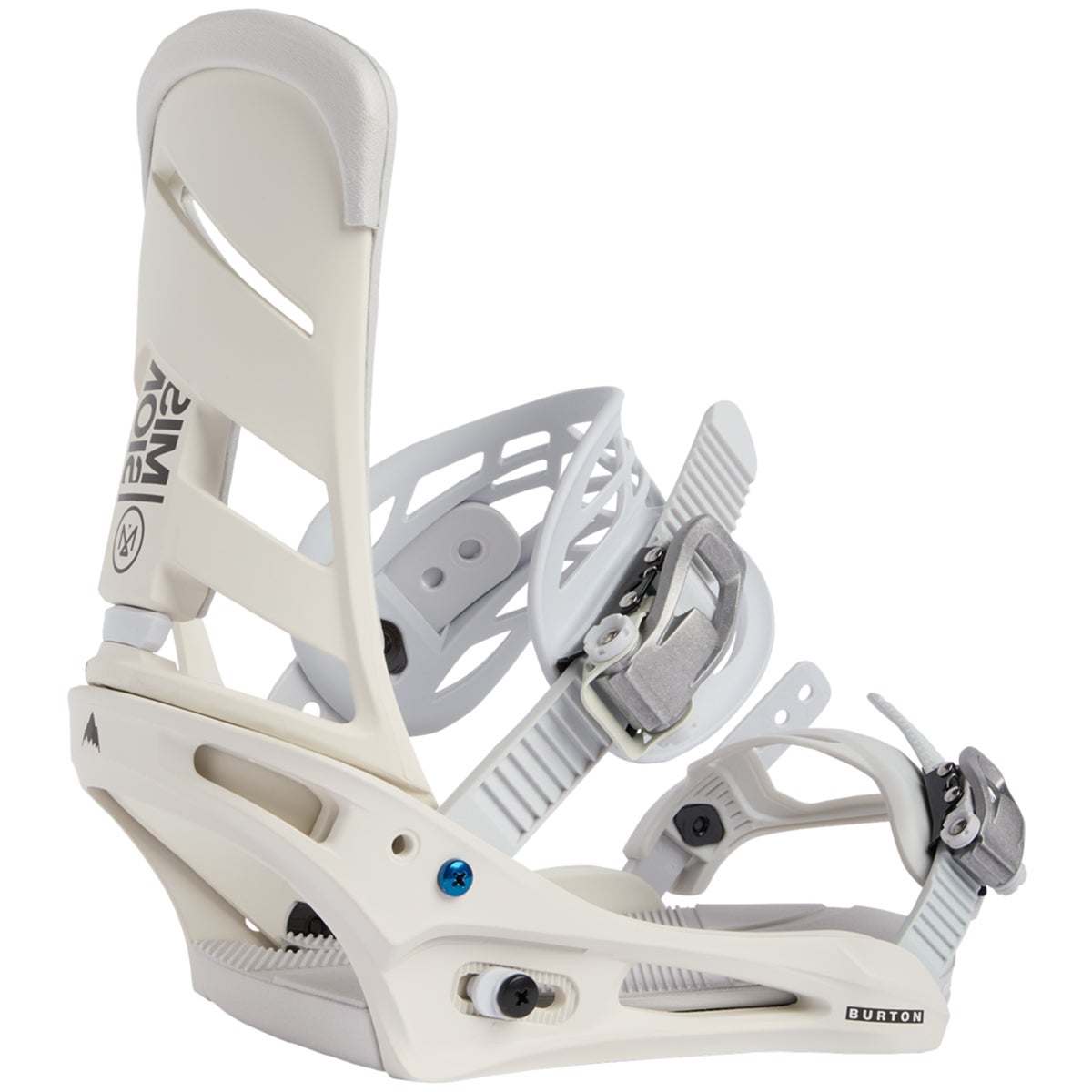 Burton Mission Re:Flex Snowboard Bindings in Stout White | Boardertown