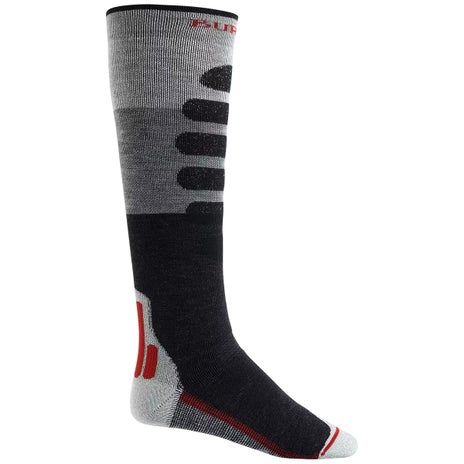 Burton Performance + Midweight Socks in Grey Heather