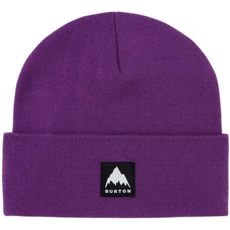 Burton Recycled Kactusbunch Tall Beanie in Imperial Purple