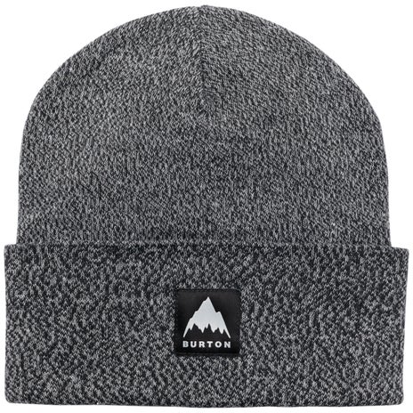 Burton Recycled Kactusbunch Tall Beanie in True Black/Stout White Marle