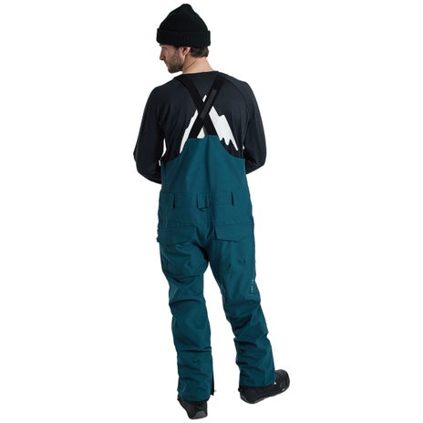 Burton Reserve Bib Pant in Deep Emerald