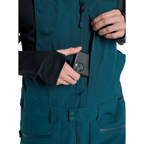 Burton Reserve Bib Pant in Deep Emerald