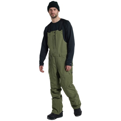 Burton Reserve Bib Pant in Forest Moss