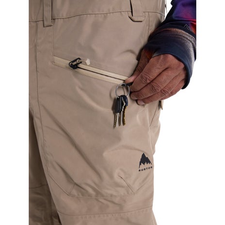 Burton Reserve Gore-Tex 2L Bib Pants in Summit Taupe