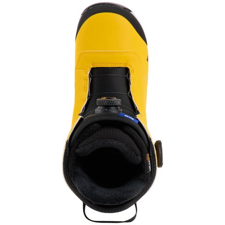 Burton Ruler BOA Snowboard Boots in Goldenrod