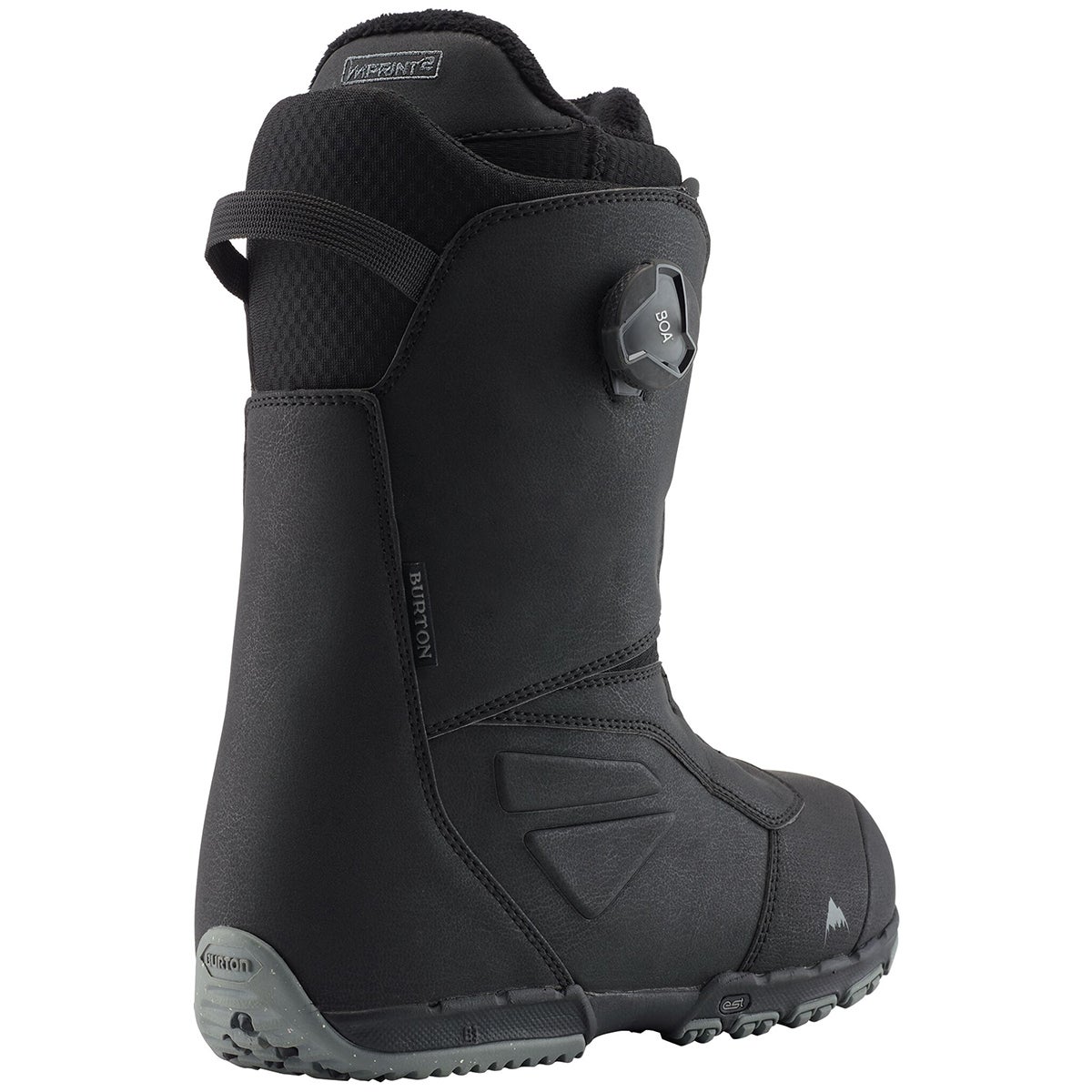 Burton Ruler Wide BOA Snowboard Boots in Black | Boardertown