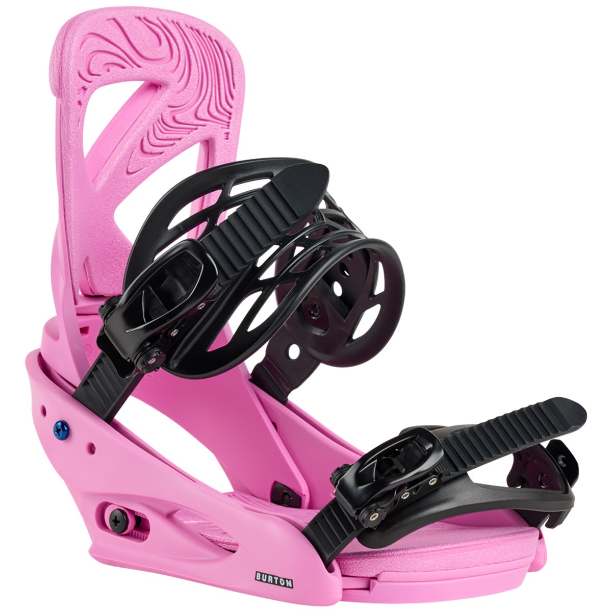 Burton Scribe Re:Flex Women's Snowboard Bindings in Fuchsia Pink