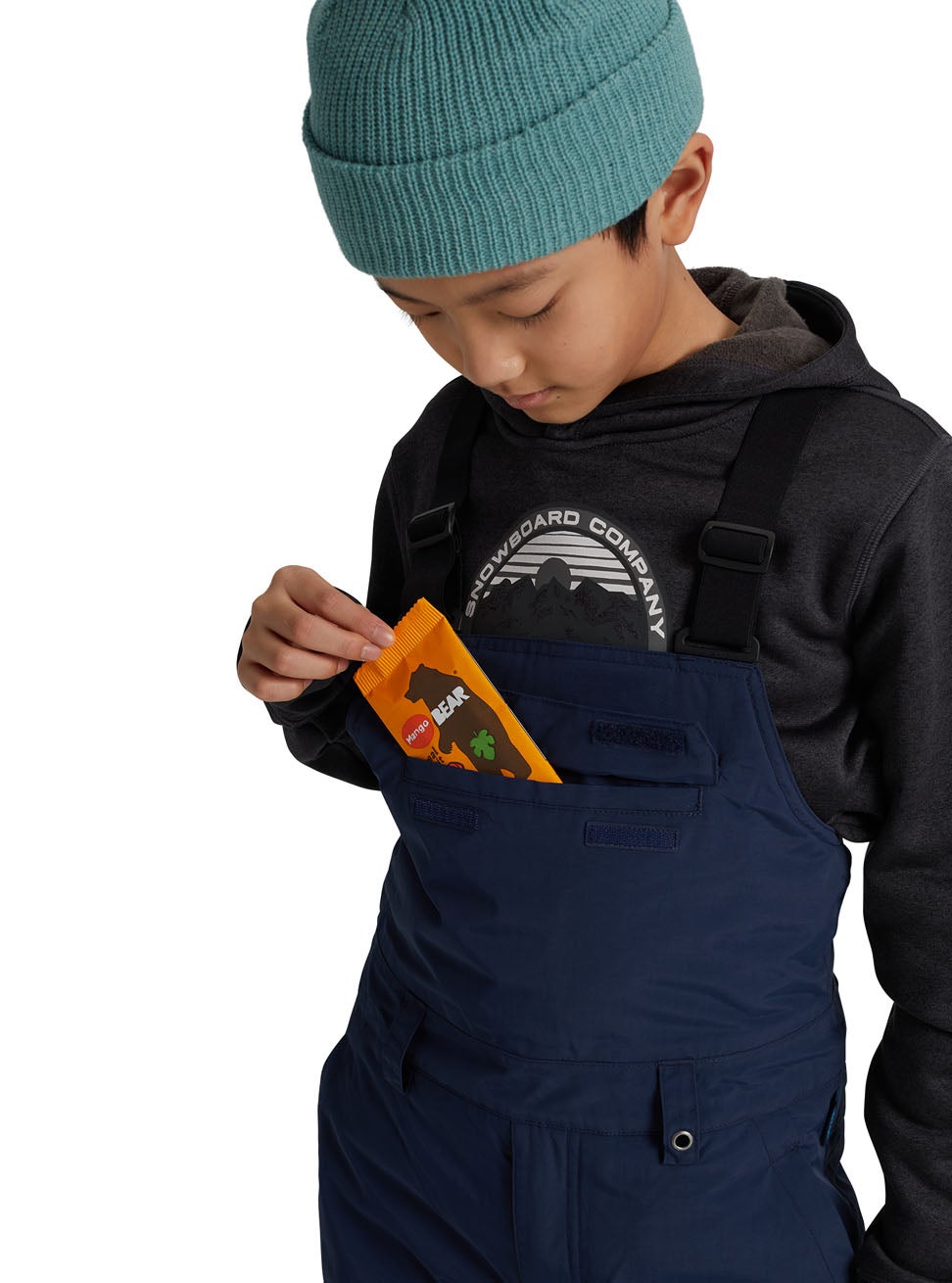 Burton Skylar Bib Pant in Dress Blue | Boardertown