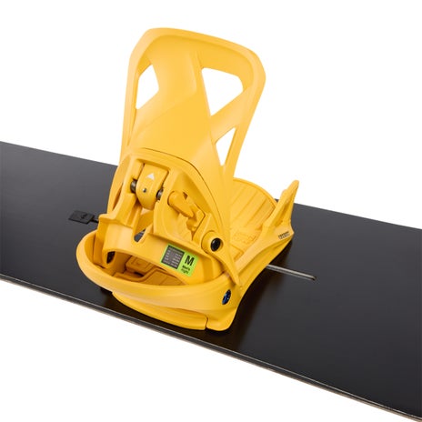 Burton Step On Re:Flex Snowboard Bindings in Goldenrod