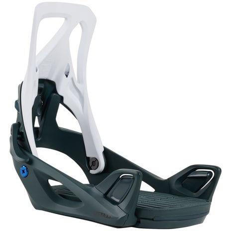 Burton Step On Re:Flex Women's Snowboard Bindings in Deep Emerald/White