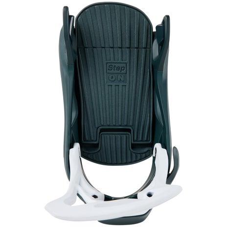 Burton Step On Re:Flex Women's Snowboard Bindings in Deep Emerald/White