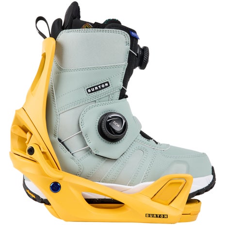 Burton Step On Re:Flex Women's Snowboard Bindings in Goldenrod