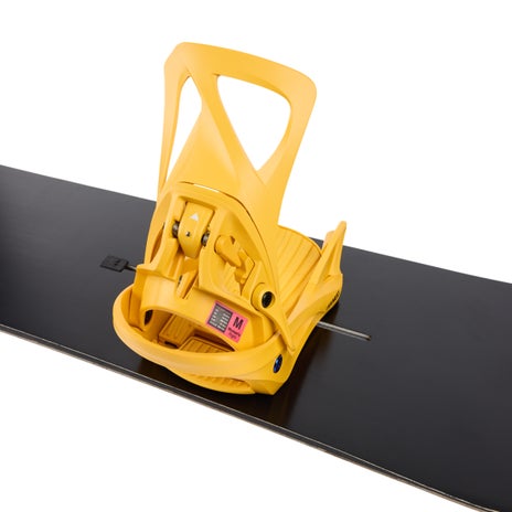 Burton Step On Re:Flex Women's Snowboard Bindings in Goldenrod