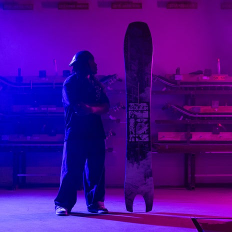Burton Super Ultra Blossom Snowboard in Multi