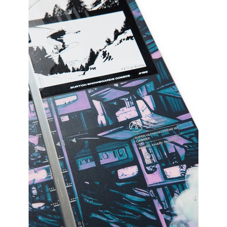 Burton Super Ultra Blossom Snowboard in Multi