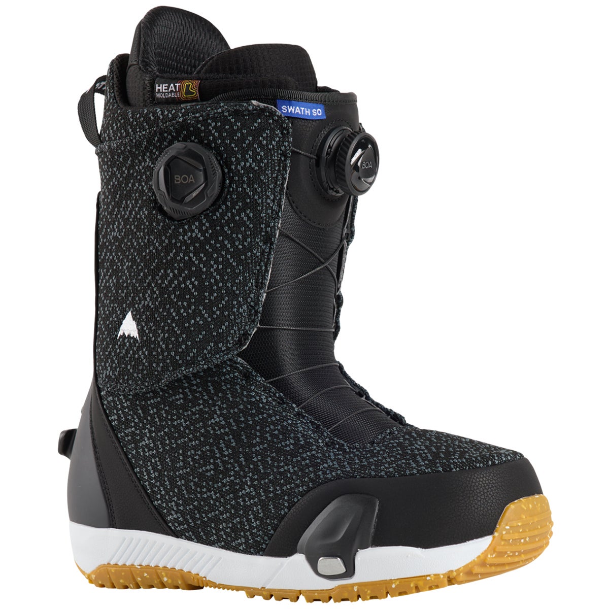 Burton Swath Step On Snowboard Boots in Black | Boardertown