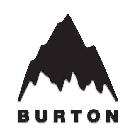 Burton Vinyl Die-Cut Sticker in Black