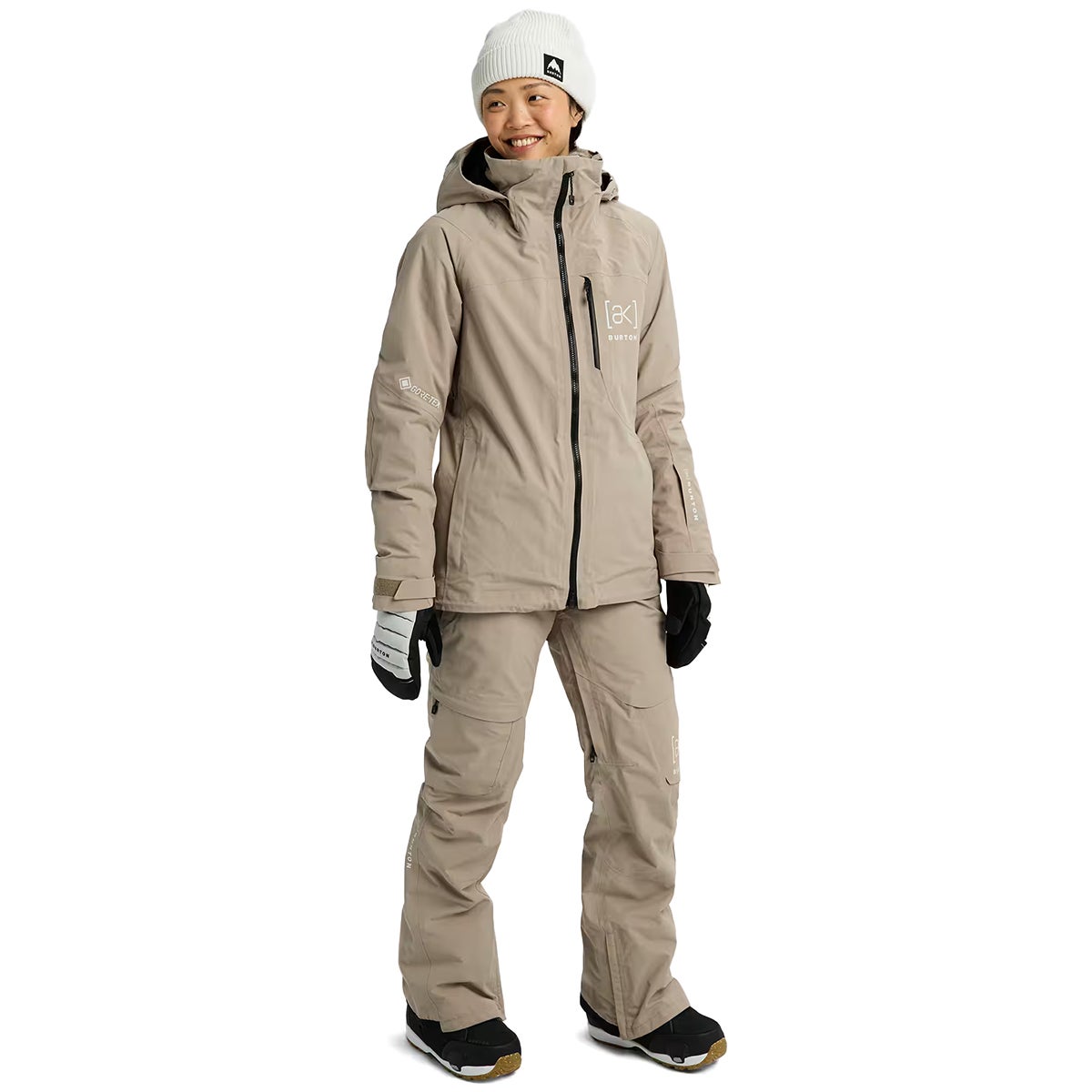 Burton Women's [ak] Embark GORE-TEX 2L Jacket in Summit Taupe