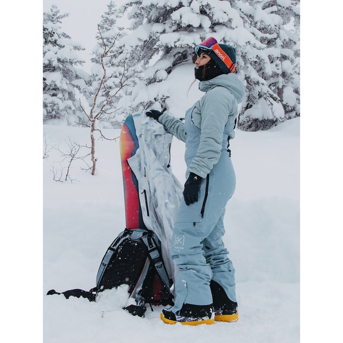 Burton Women's [ak] Kimmy Gore-Tex 2L Bib Pants in Dusty Blue
