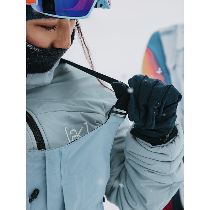 Burton Women's [ak] Kimmy Gore-Tex 2L Bib Pants in Dusty Blue