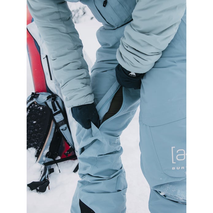 Burton Women's [ak] Kimmy Gore-Tex 2L Bib Pants in Dusty Blue